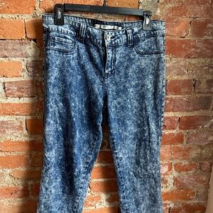 Grane Blue Acid Wash Jeans